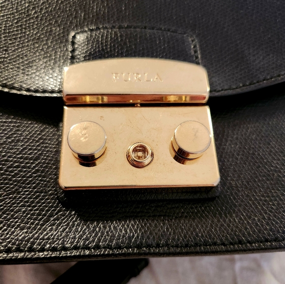 Furla black leather metropolis crossbody - Picture 12 of 14